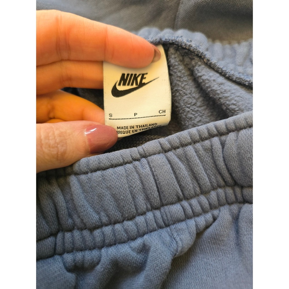 Nike Club Fleece Joggers Sweatpants Men's Size S Blue Grey - Picture 5 of 9